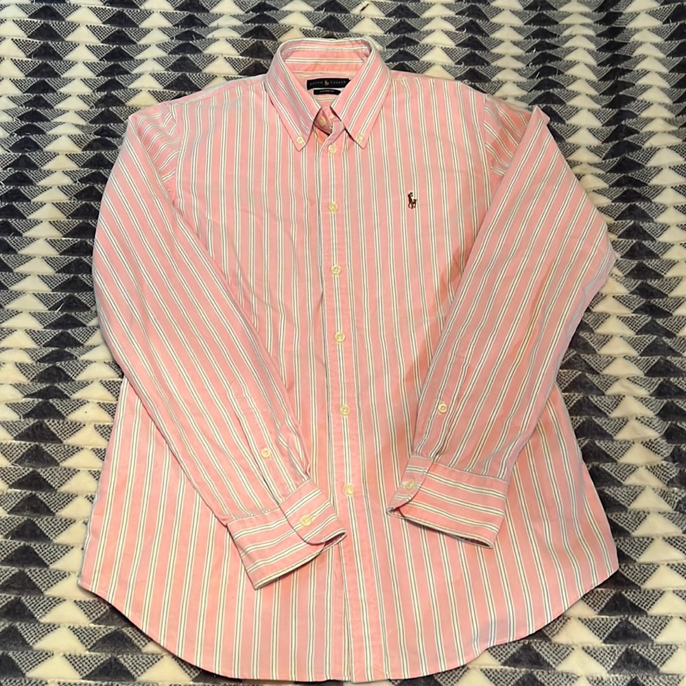 Womens Ralph Lauren button down No stains